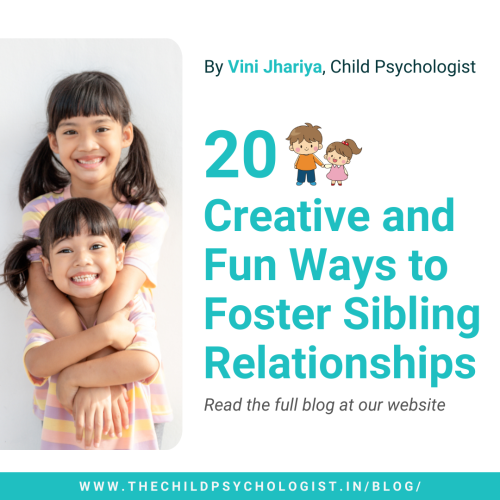 20 Creative and Fun Ways to Foster Sibling Relationships
