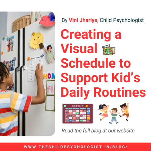 Creating a Visual Schedule to Support Daily Routines
